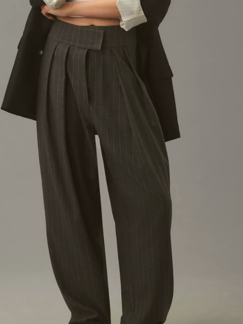 Ronny Kobo Darine Pants Pinstripe Trouser